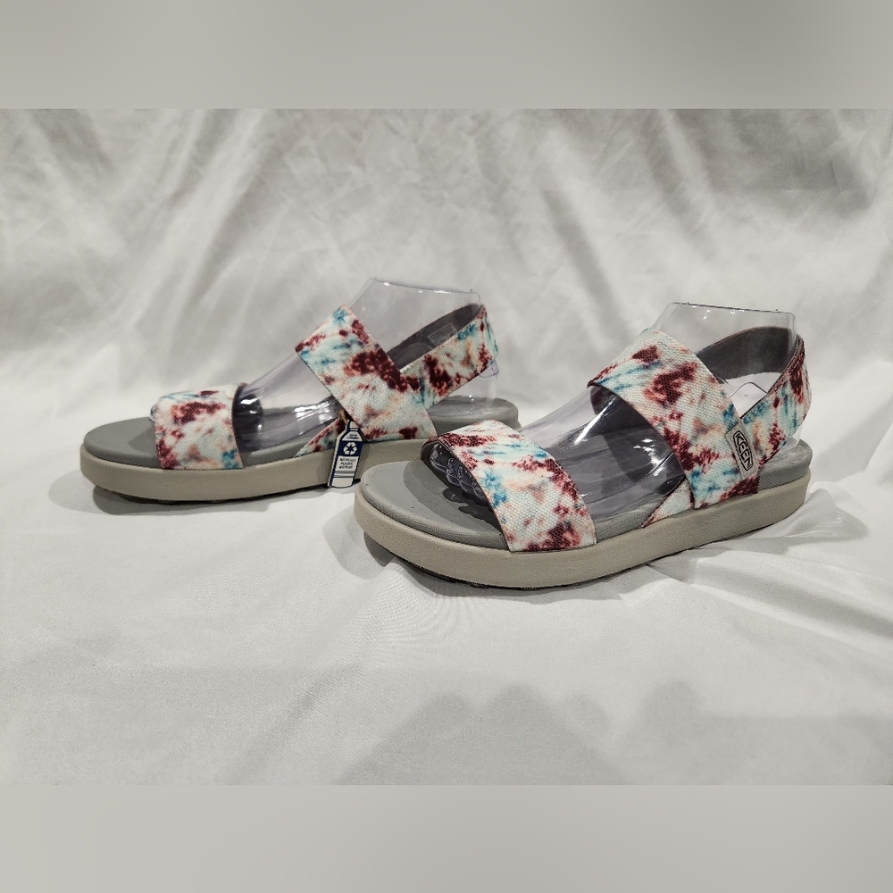 Keen Elle Andorra/tie-dyed Women's Sandals. Size 10. NWT - Picture 3 of 9